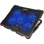 Stand/Cooler notebook Tellur Basic, 17.3 inch, 5 ventilatoare, Black